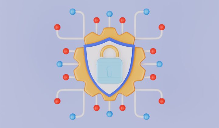 Secure server connection and data protection concept